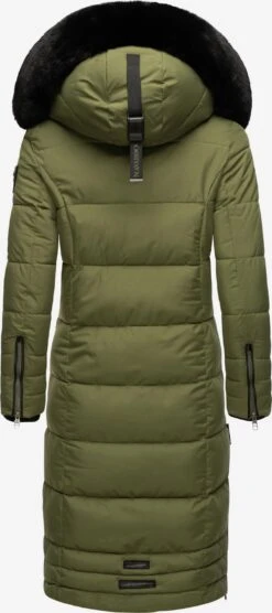 Navahoo Manteaux Dhiver Manteau D’hiver Fahmiyaa Femme Kaki -Navahoo Soldes fb69e49c9f035afc16c700043f1862cf