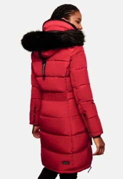 Navahoo Manteaux Dhiver Manteau D’hiver Sinja Femme Rouge -Navahoo Soldes fbd88920aa3b3031ecd9083e21c9da3c