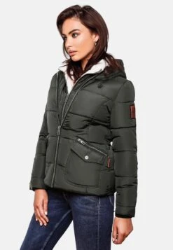 Navahoo Vestes Dhiver Veste D’hiver Megan Femme Anthracite -Navahoo Soldes fbf4c8a77e3cc07f5c0c3feb09394947