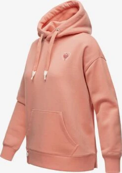 Navahoo Sweats à Capuche Sweat-shirt Goldfee Femme Abricot -Navahoo Soldes fc02d277c0c75b7baba3ad601b43a163