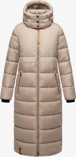 Navahoo Manteaux Dhiver Manteau D’hiver Femme Taupe -Navahoo Soldes fc64697705dc26ca4678d2729209cb38