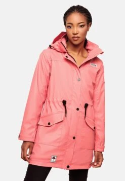 Navahoo Manteaux De Pluie Manteau Mi-saison Deike Femme Rose Ancienne -Navahoo Soldes fc82dd1d2049e3f926ef6eaf9859b13b