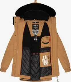 Navahoo Parkas Parka D’hiver Femme Marron -Navahoo Soldes fce5e9d9ca00400442851bb8aee9f432