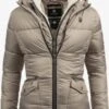 Navahoo Vestes Dhiver Veste D’hiver Megan Femme Beige -Navahoo Soldes fd2afa265600d2101801b5c40f830660