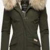 Navahoo Parkas Parka D’hiver Cristal Femme Olive -Navahoo Soldes fdb2793d0911be4d7745f90464d21735