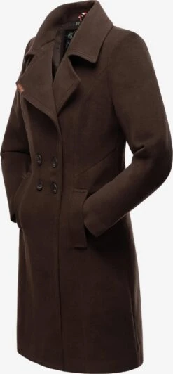 Navahoo Manteaux Dhiver Manteau D’hiver Wooly Femme Chocolat -Navahoo Soldes fe908d245e312b27d21157319a6597d1