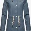 Navahoo Vestes Dextérieur Veste Fonctionnelle Flower Of Ocean Femme Bleu-gris -Navahoo Soldes febe17a743b6863e7af93c98daa7ed56
