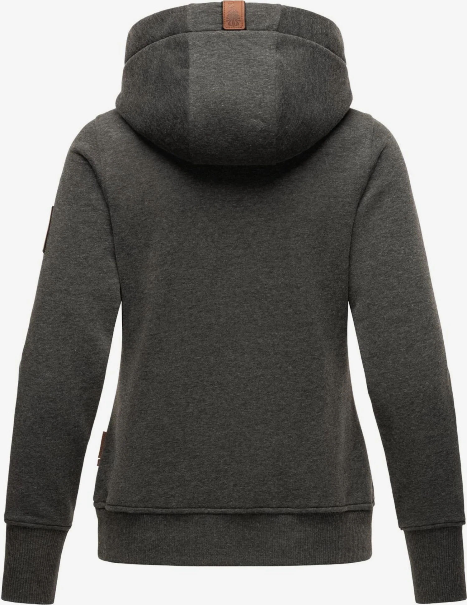 Navahoo Sweats à Capuche Sweat-shirt Damlaa Femme Gris Chiné 6 Navahoo Sweats à Capuche Sweat-shirt Damlaa Femme Gris Chiné - Image 4